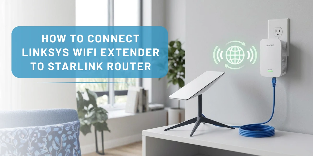 How To Connect Linksys Wifi Extender To Starlink Router