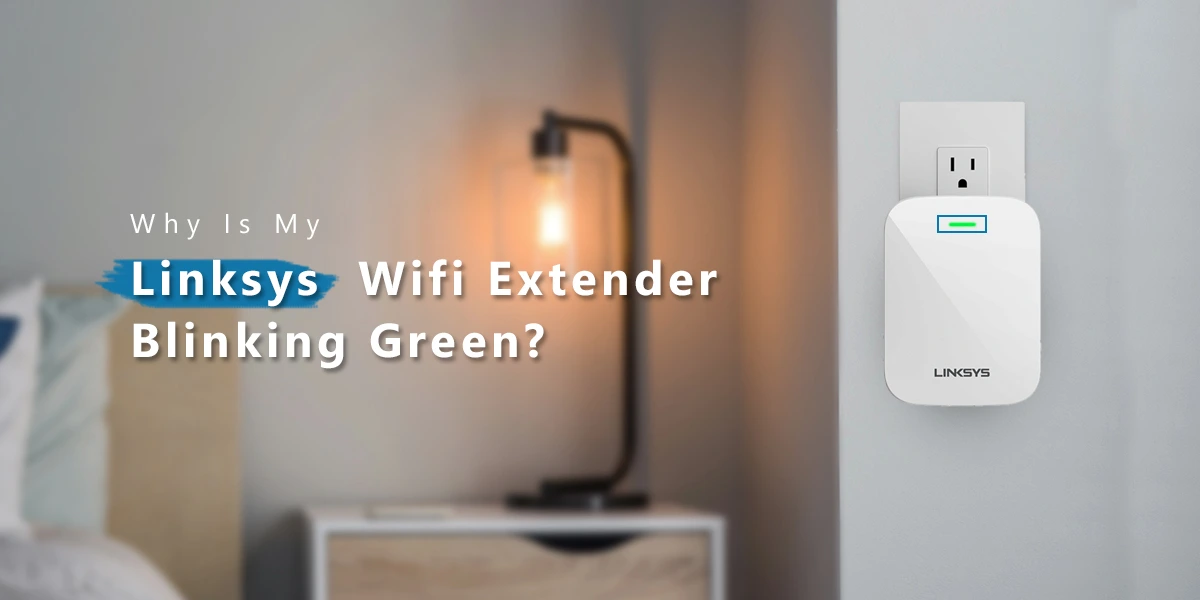 extender blinking green